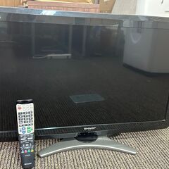 液晶テレビ　SHARP　LC-32E7　リモコン付（動作確認済み）