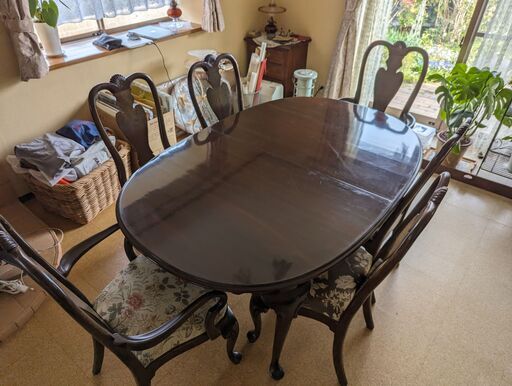 イーサンアレン ダイニングテーブル セット R470 ETHAN ALLEN 