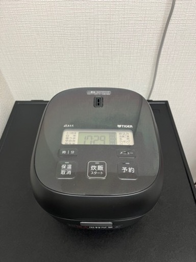 （受け渡し予定者確定済）TIGER マイコンジャー炊飯器〈炊きたて〉3合炊き（JBS-A055）