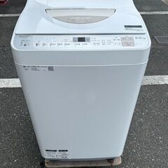 洗濯機 シャープ ES-TX5B 2018年 5.5kgせんたく...