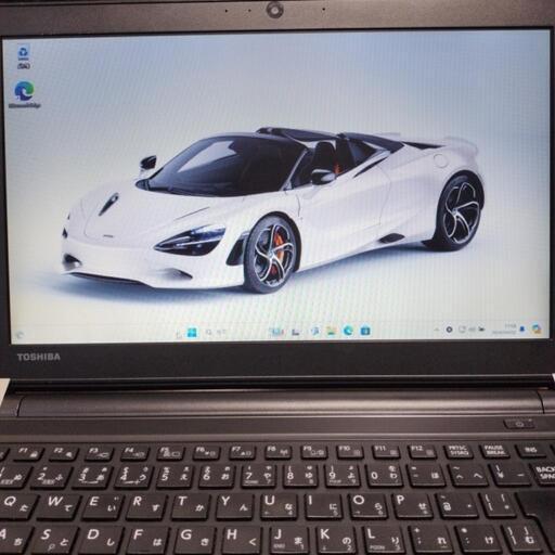 【成約 4/6 18時 お渡し済み】東芝 Dynabook SSD ノートパソコン Windows11 Office2021③