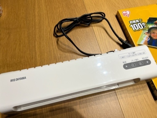ラミネーターとラミネーターシート　未使用