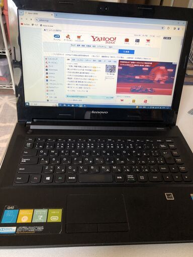 ノートパソコン　LenovoG40-30　SSD　8GB　中古