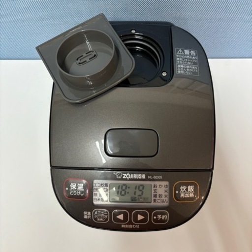 I332  2021年製♪ ZOJIRUSHI 炊飯ジャー 3合炊き ⭐動作確認済 ⭐ クリーニング済