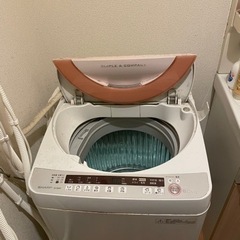 ２０１４年式　シャープ　６キロ　洗濯機