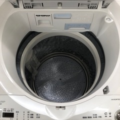 安心の1年保証付！！SHARP 縦型洗濯乾燥機 8.0kg 2022年