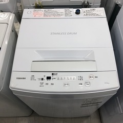 TOSHIBA 全自動洗濯機　2018年製　【トレファク堺福田店】