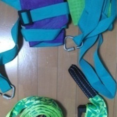 子供も大人も遊べる💕スラッカーズ　スイングライン　ブランコ　キャンプ