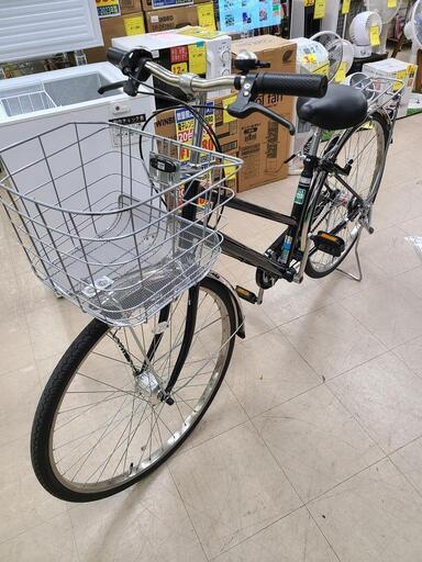 ★店頭にて試乗可★ J4541　★美品★　イオンサイクル　シティサイクル　ブラック　26インチ　3段変速　 クリーニング、簡易メンテナンス済み　【リユースのサカイ柏店】