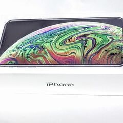 美品 Apple iPhone Xs Max スペースグレー 64G バッテリー93%