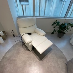 クッション付き電動リクライニングチェア