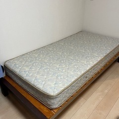 【お譲り先決定済み】家具 ベッド シングルベッド