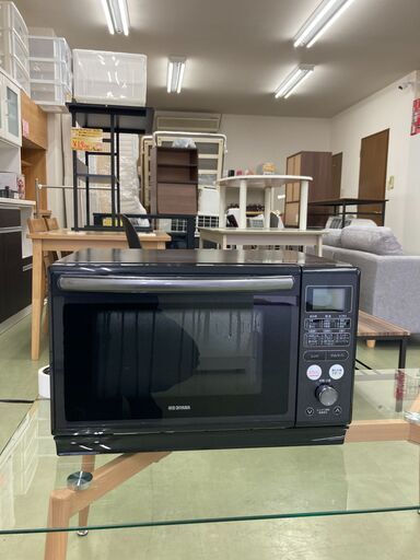 【お取引中】2020年製 アイリスオーヤマ IRIS OHYAMA 24L スチームオーブンレンジ ブラック MO-FS2403★0176★