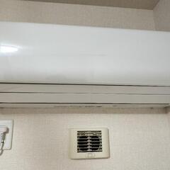 エアコン（6畳用）　室外機有　延長保証有　購入1年以内