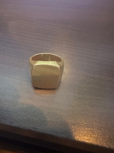 k20 印台リング 26g 説明を読んでください K20【20金】印台リング