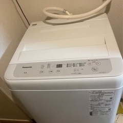 Panasonic洗濯機　2021年製　※配送可能