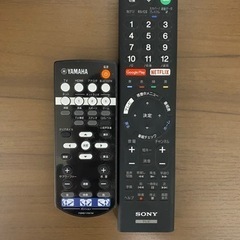 テレビブラビア49V型＋ヤマハTVサラウンドシステム＋テレビ台【即日お渡し可・ばら売り可】