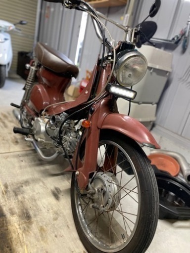 実働　ホンダ スーパーカブ モリワキ モナカ管 原付登録