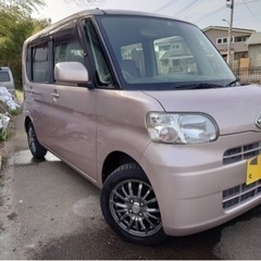 ダイハツ タント！距離51930km☆ピラーレス、キーフリー、左...