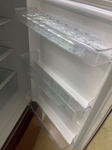 送料無料キャンペーン】Y0017 2ドア冷蔵庫 AQUA 2019年製 AQR-18H 184L  