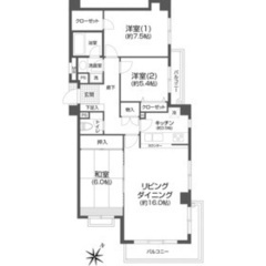 🏢安心の叶えRoom✨『3LDK』船橋市行田町✨敷金礼金無料💰✨人気のペット可物件🐶🐱✨最寄り駅から徒歩13分🚶の画像