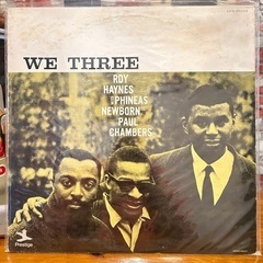 WE THREE JAZZ TRIO LP レコード