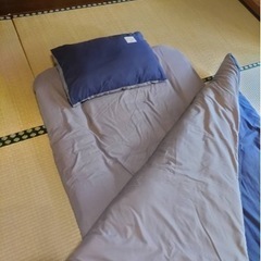 布団一式　カバー付き　新品