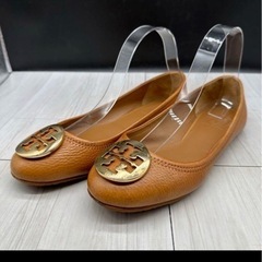 【TORY BURCH】トリーバーチ 24.5 フラットシューズ...