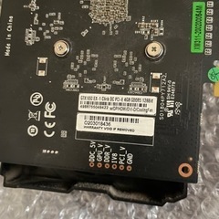 GTX1650 玄人志向 グラボ GPU 中古 箱 本体のみ パソコン PCパーツ