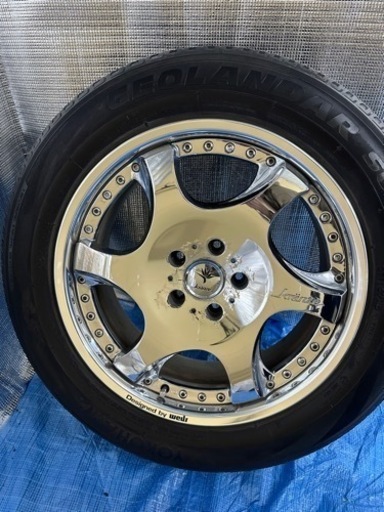 Karanze バズレイヤ18インチ7.5J (リキャリー) あいの里公園のタイヤ  