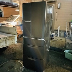 MITSUBISHI 6ドア冷蔵庫　製氷付　配達相談