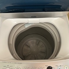 【Haier】洗濯機、7kg、2022年製