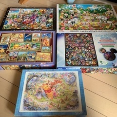 ディズニー　パズル　5箱