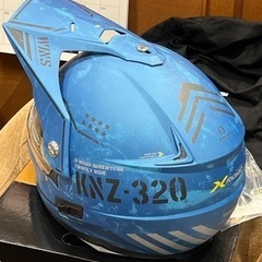 ウインズ WINS オフロードヘルメット X-ROAD COMBAT Ｄ10 サマルカンドブルー XLサイズ 新品未使用