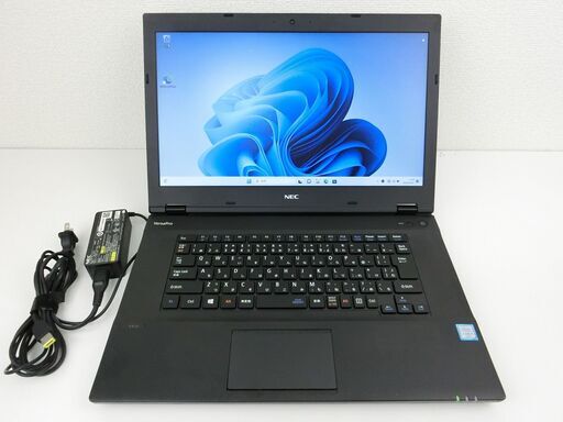 NEC VersaPro PC-VK23LXZDY ノートパソコン Core-i3 6100U 2.3GHz メモリ4GB SSD118GB Win11Pro