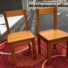 木製　キッズチェア　　子供家具　椅子　