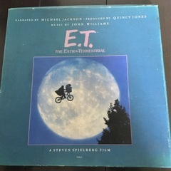 LPレコード「E.T.」マイケル・ジャクソン:ナレーション