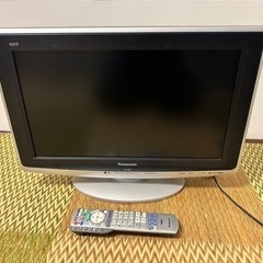 パナソニック20型テレビ　HDD内蔵