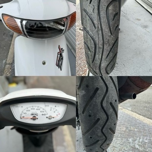 前タイヤ新品‼️綺麗なライブディオZX仕様✨ ホンダ AF35 AF34 ライブ