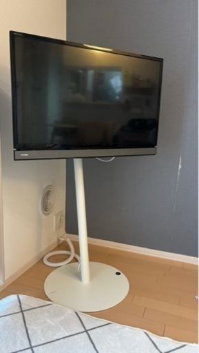 2016年製TOSHIBA REGZA テレビスタンド込