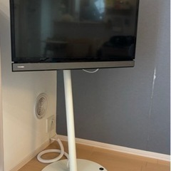 2016年製TOSHIBA REGZA テレビスタンド込