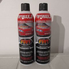 FW1WAX ワックス 洗車用品 二本