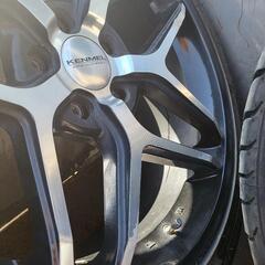 取引成立済み　KENMEL 19インチタイヤホイール4本セット