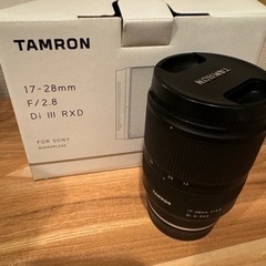 TAMRON17-28mm f2.8 di lll RXD