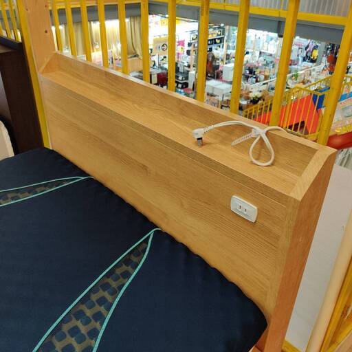 愛品倶楽部柏店】シングルベッド 収納付き 「F:ニトリ ジオチェスト  