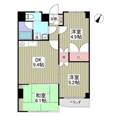 💚埼玉県熊谷市宮前町💚3DK / 52.31㎡💰敷金/礼金0ヶ月...