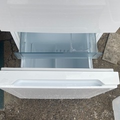 【リサイクルサービス八光】2019年製　日立 HITACHI RL-154KA W [冷蔵庫 （154L・右開き） 2ドア アイボリーホワイト]