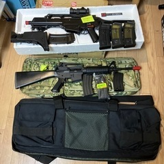 東京マルイ　　G36C とM4 ケース　ストック　マガジン