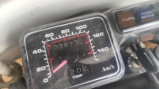 ホンダ MD22 XLR250R なんと3613キロ