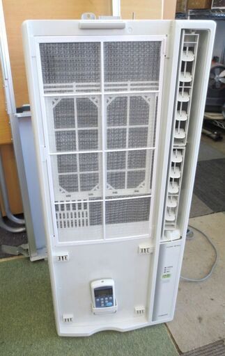 コロナ 窓用エアコン CW-1621 2021年製 リモコン付 294）【美品】CORONA 2021年製 ウインドエアコン CW-1621 冷房専用 4
